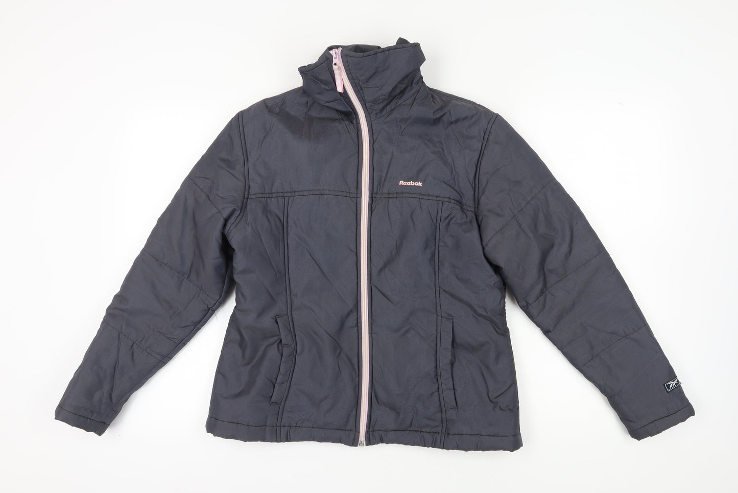 Reebok Women's Black Puffer Jacket Size 14