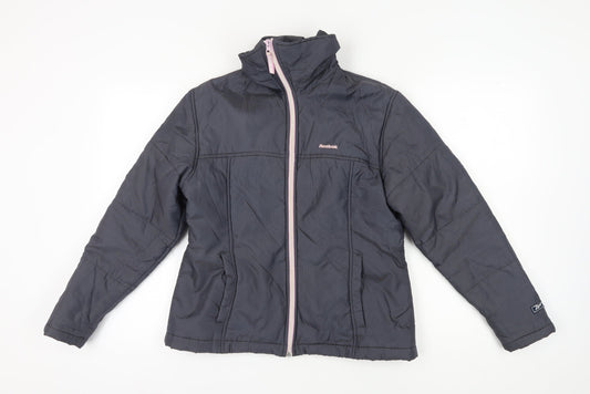 Reebok Women's Black Puffer Jacket Size 14