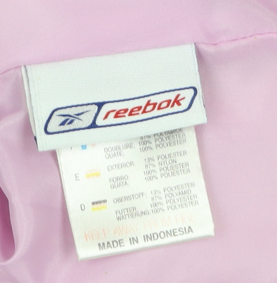 Reebok Women's Black Puffer Jacket Size 14