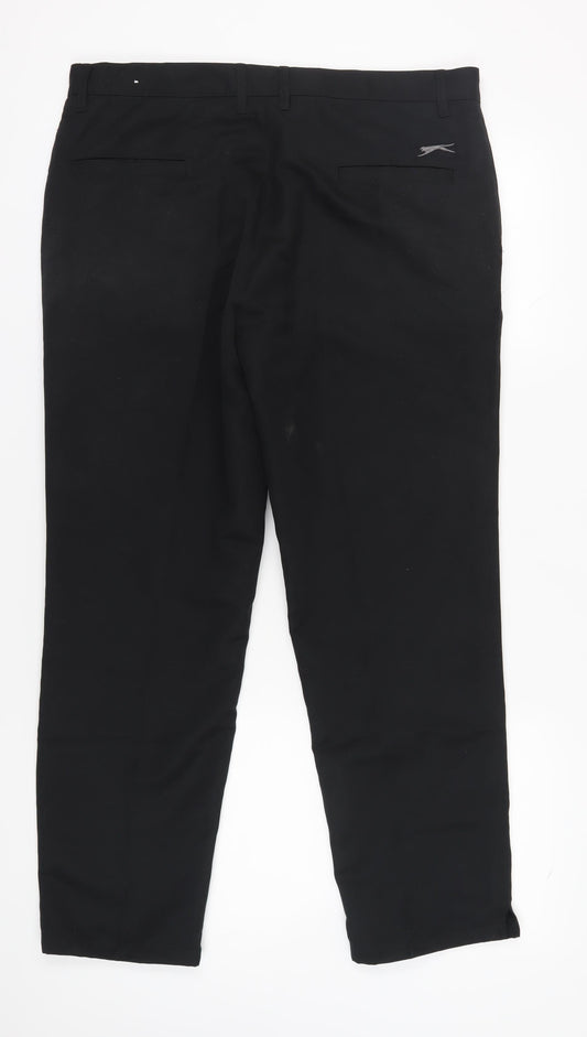 Slazenger Men's Black 2XL Trousers 36W 29L