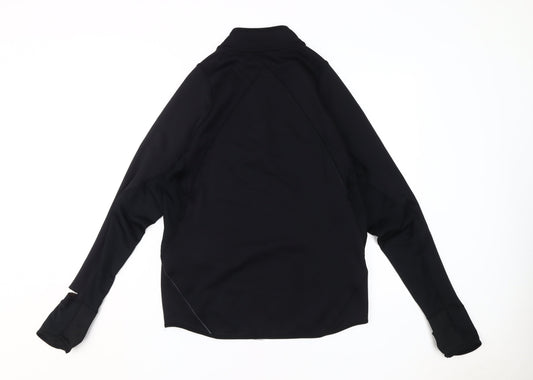 Nike Men's Black Mock Neck Pullover M