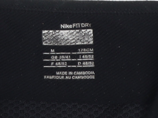 Nike Men's Black Mock Neck Pullover M