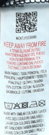 McKenzie Boys Black T-Shirt, Size M, Casual Graphic Logo