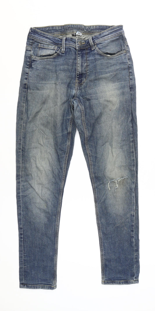 Bench Men's Blue Straight Jeans - Size 28