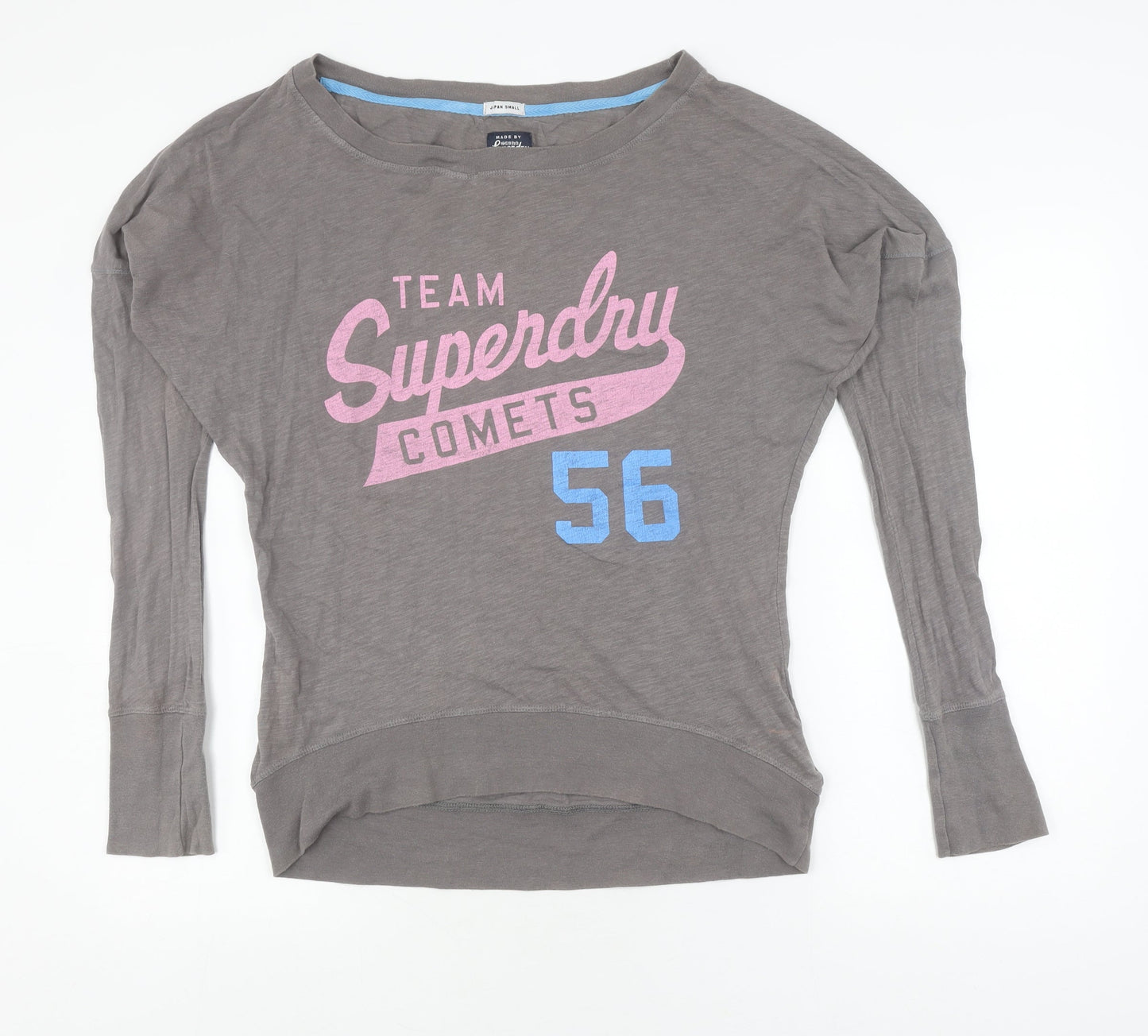Superdry Women's Grey Pullover Sweatshirt, Small