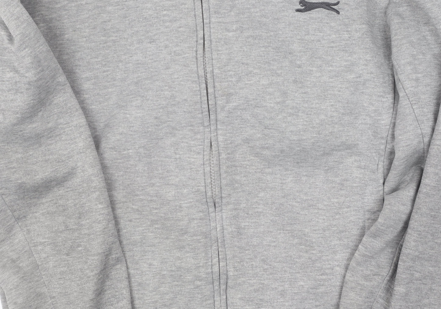 Slazenger Men's Grey Full Zip Hooded Jacket M