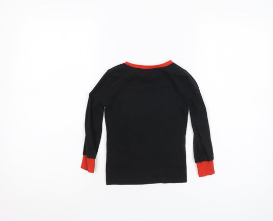 Marvel Boys Black Iron Man T-Shirt 4-5 Years