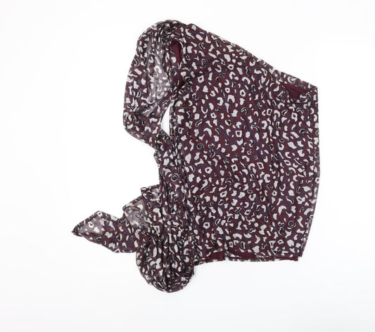Kookai Women's Purple Animal Print Top Size 2