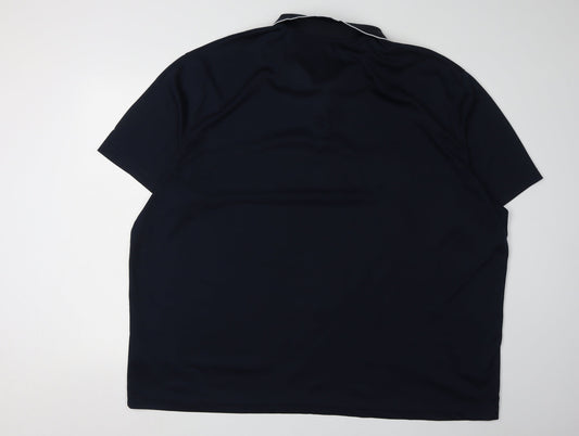 Regatta Men's Black Polo Shirt 4XL - Casual Activewear