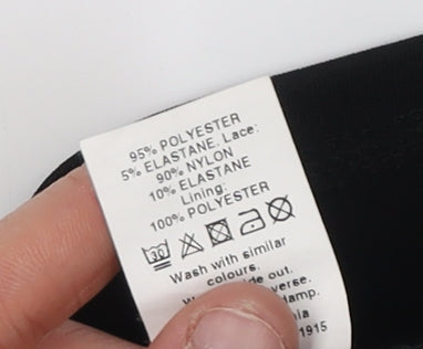 River Island Women's Black A-Line Dress Size 8