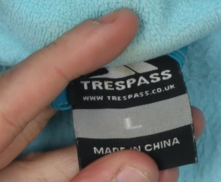 Trespass Blue Unisex Puffer Jacket Size L Winter Coat