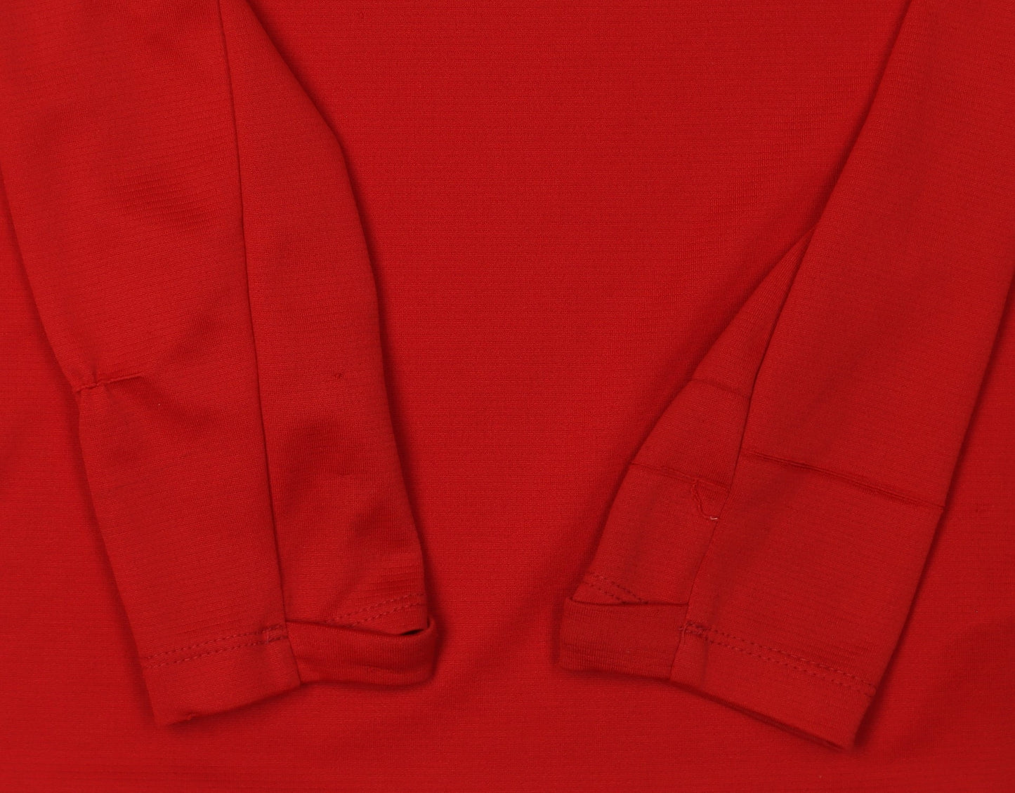 Additional view of Nike boys’ red long sleeve t-shirt, size M, sports activewear