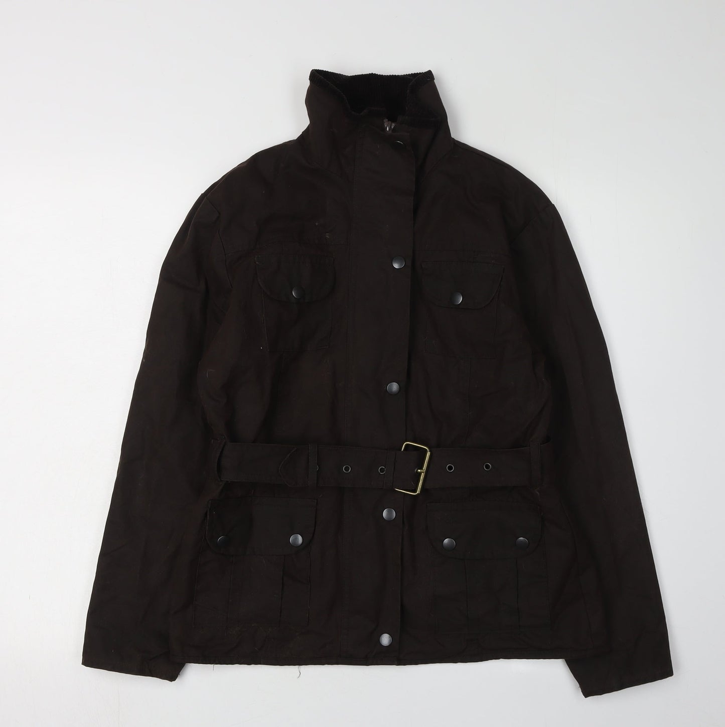 Champion Women's Brown Military Jacket Size 12