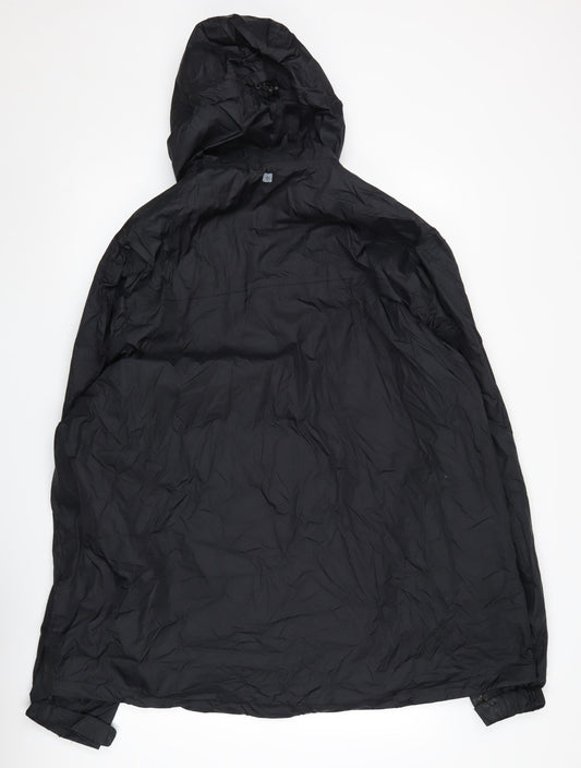 Mountain Warehouse Men's 3XL Black Waterproof Rain Jacket