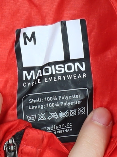 Madison Red Windbreaker Jacket M Unisex