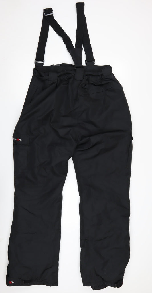 Trespass Men's Black Snow Pants L Waterproof