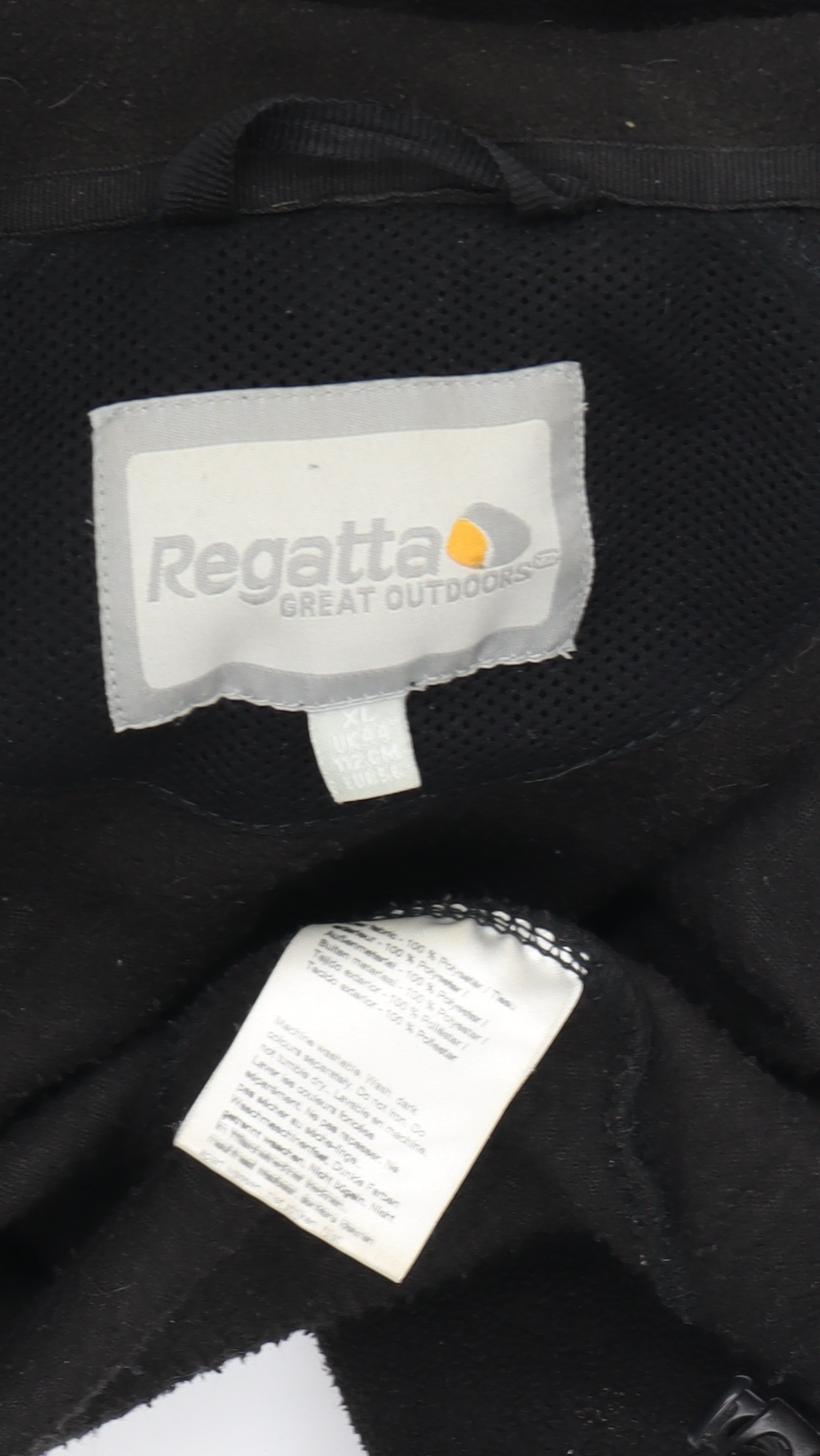 Regatta Men's Black XL Fleece Full Zip Jacket