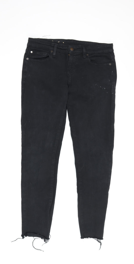 Ralph Lauren Women's Black Skinny Jeans, Size 1, Slim Fit