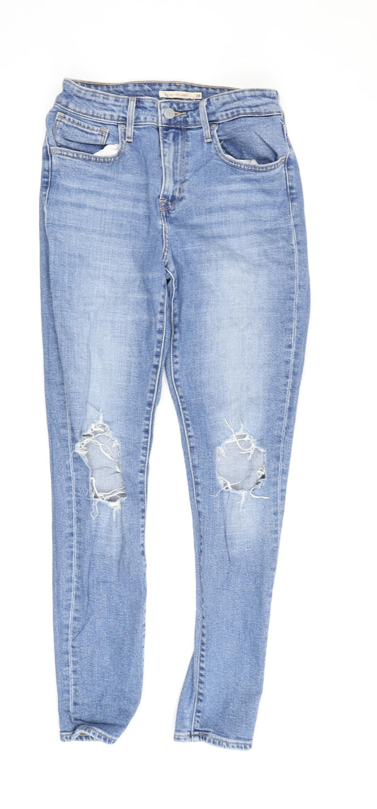 Levi's Women's Blue Skinny High Rise Jeans Size 28