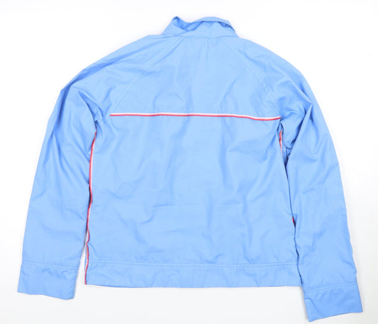 Adidas Women's Blue Full Zip Sports Jacket Size 10