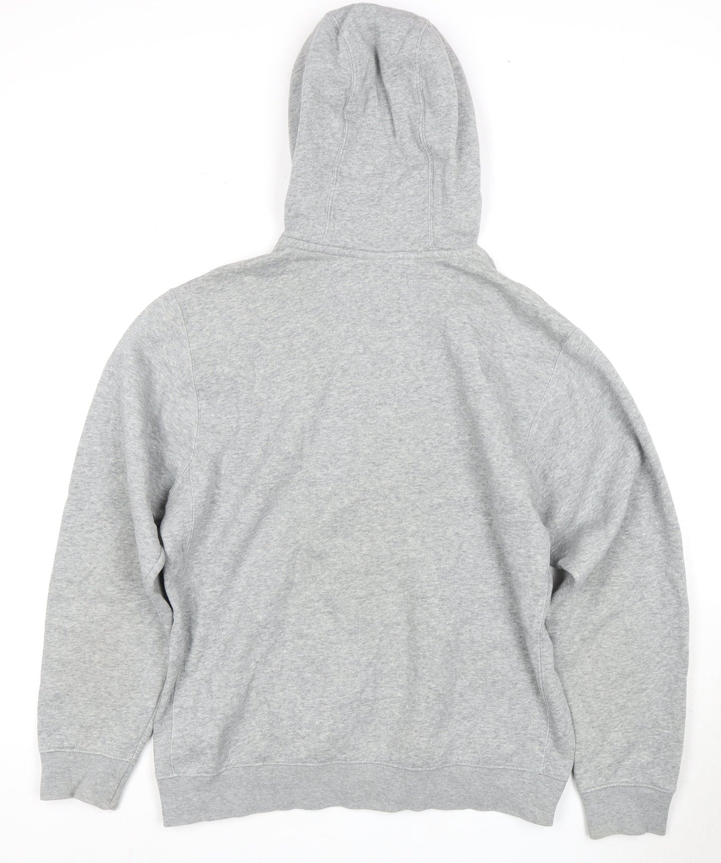 Nike Men's Grey Pullover Hoodie Small