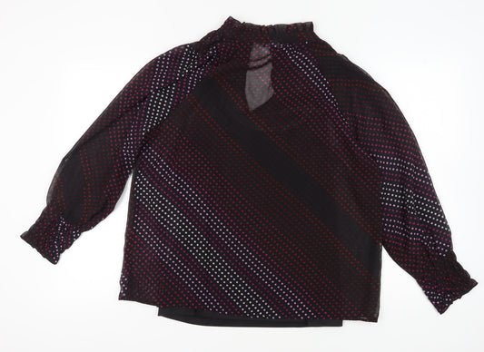 Womens UK Size 18 JD Williams Multicoloured Polyester Blouse