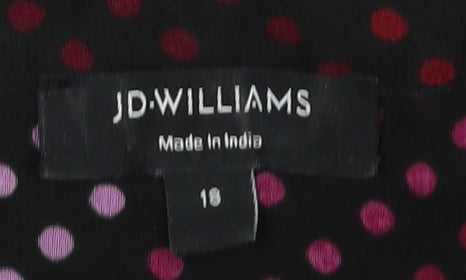 JD Williams Women's Multicoloured Tunic Blouse - Size 18