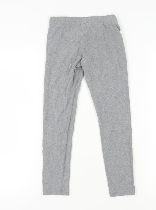 Nike Girls Grey Ankle Athleisure Leggings M