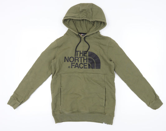 The North Face Women's XS Green Cotton Pullover Hoodie