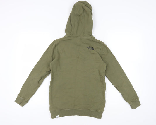 The North Face Women's XS Green Cotton Pullover Hoodie