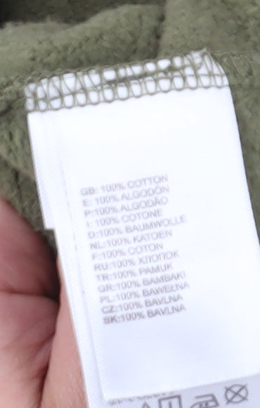 The North Face Women's XS Green Cotton Pullover Hoodie