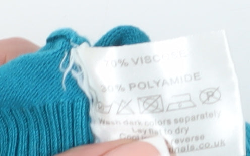 Brand and care label for Roman Women Blue jumper, size 10