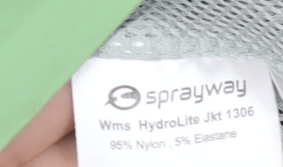 Sprayway Women's Green Waterproof Rain Jacket Size 10