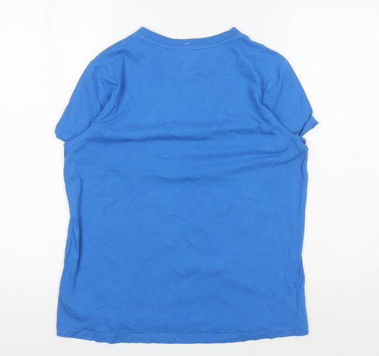 Disney Women's Blue Stitch T-Shirt - S, Summer Casual