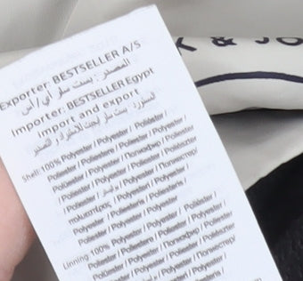 Jack & Jones Men's Beige Varsity Jacket L