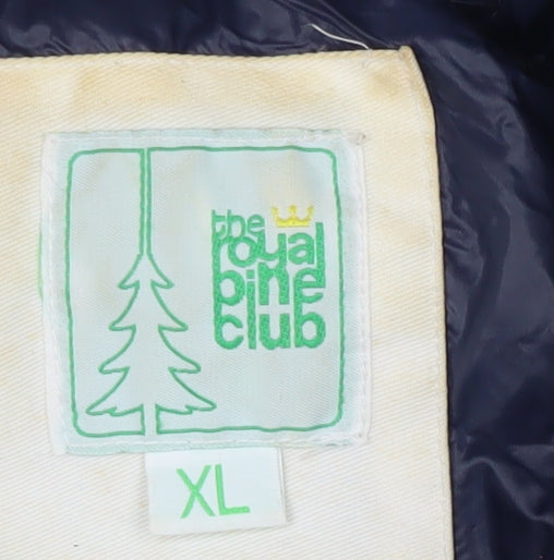 The Royal Pine Club Men’s XL Ivory Puffer Jacket