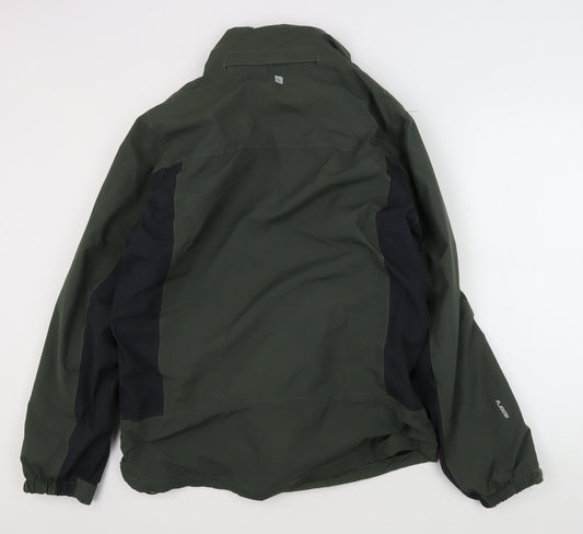 Mountain Warehouse Men's Green M Rain Coat