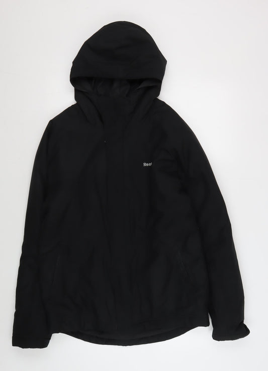 Reebok Men's Black Anorak Jacket S Hooded