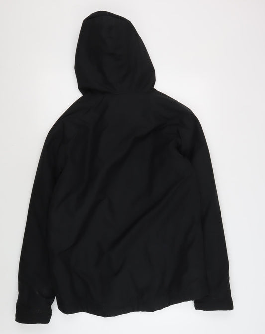 Reebok Men's Black Anorak Jacket S Hooded