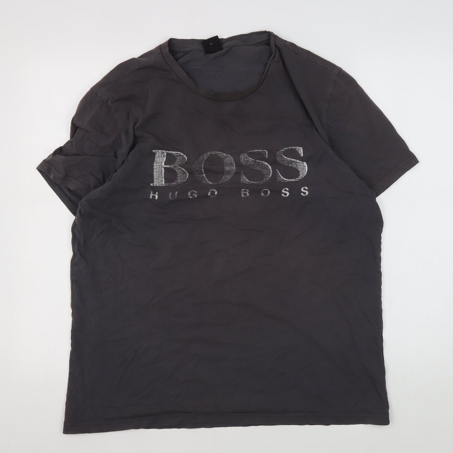 Hugo Boss Men's XL Black Logo T-Shirt