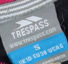 Trespass Women's Black Fleece Pullover Sweatshirt Size S