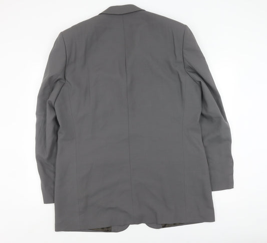 Ted Baker Men's Grey Wool Suit Jacket Size 44L