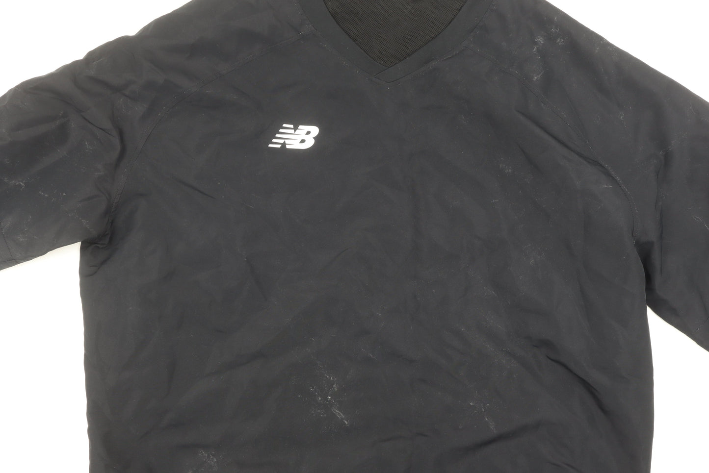 New Balance Men's Black Windbreaker Jacket 2XL