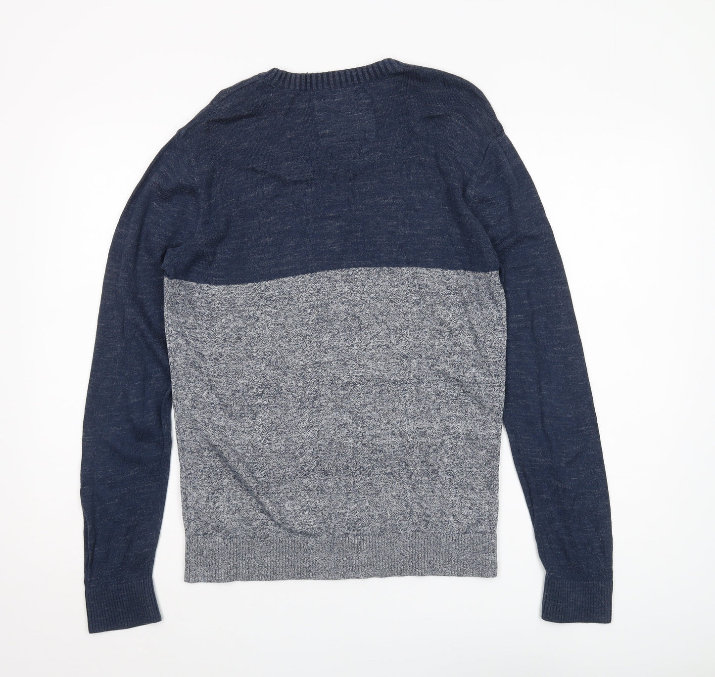 Hollister Men's Blue Pullover Jumper, Size S