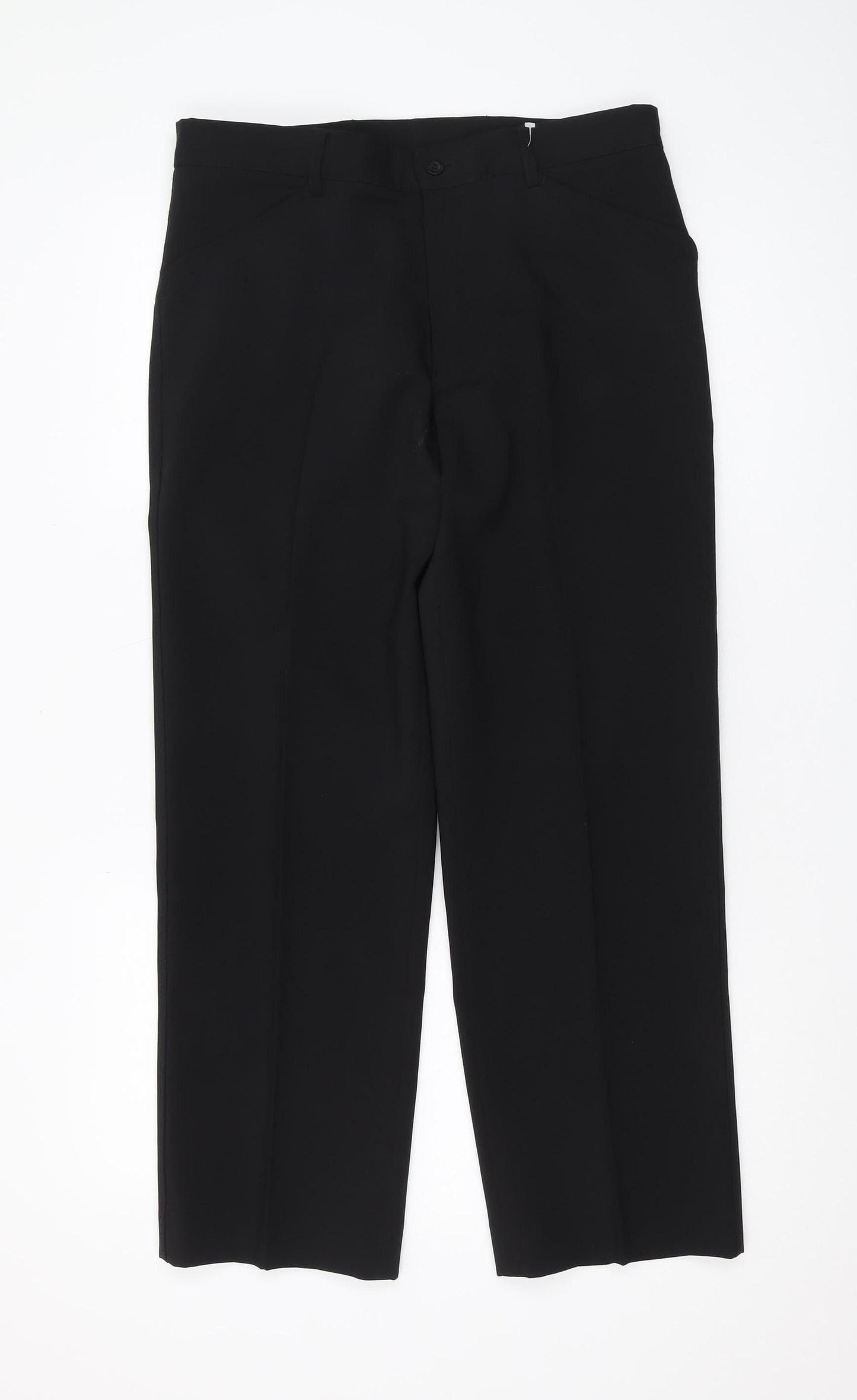 Farah Men's Black Dress Pants Size 32 Formal Trousers