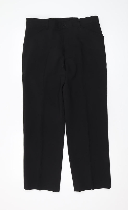 Farah Men's Black Dress Pants Size 32 Formal Trousers