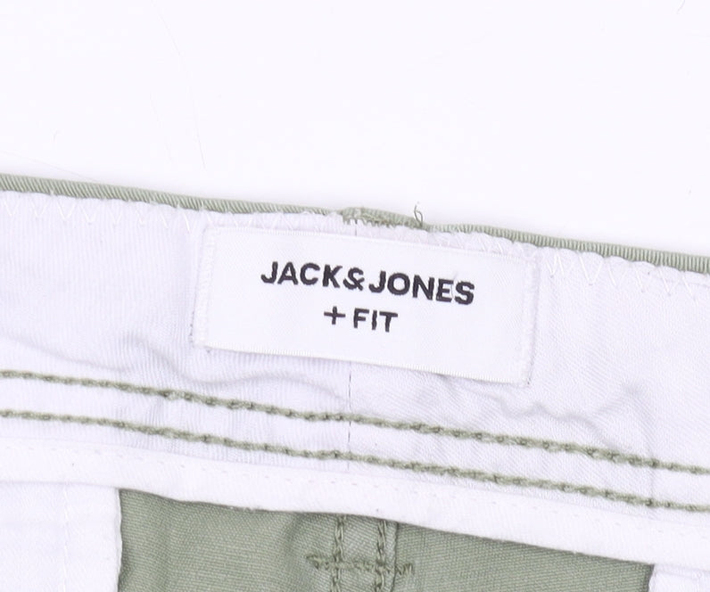 Jack & Jones Men's Green Cargo Shorts Size 52
