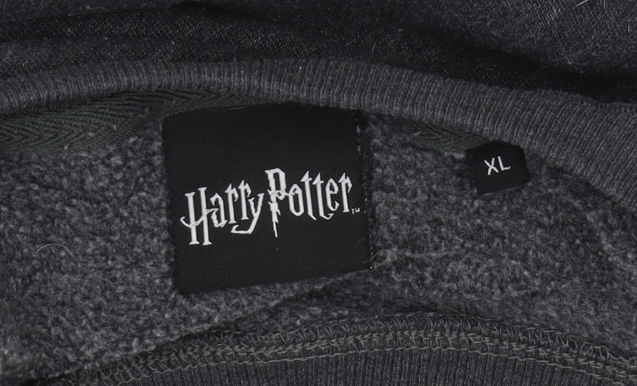 Harry Potter Muggle Sweatshirt XL Black Unisex Pullover
