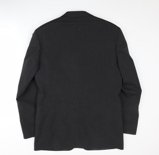 Burton Menswear Black Blazer Men's 38 Regular Fit