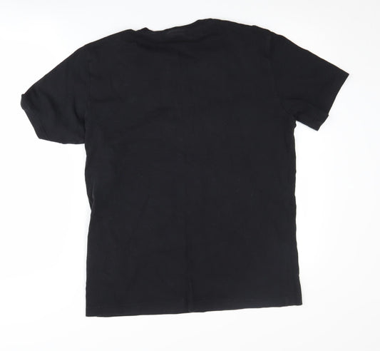 Champion Men's Medium Black Cotton T-Shirt